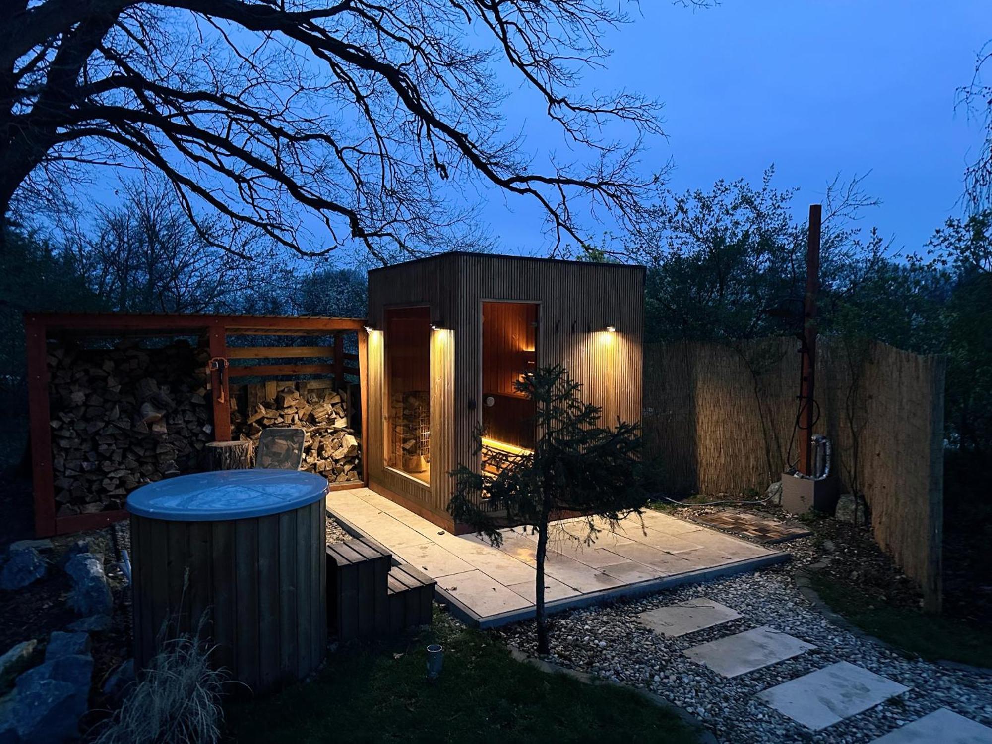 Wellness Chata Hideaway Se Saunou Trebechovice pod Orebem Exterior photo